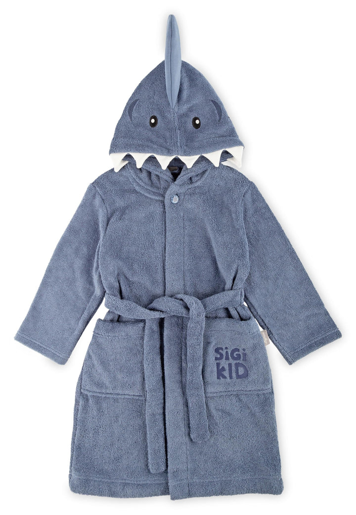 Sigikid Bademantel aus Bio-Baumwolle für Kinder Unisex Altrosa 86-92, Altrosa 86-92