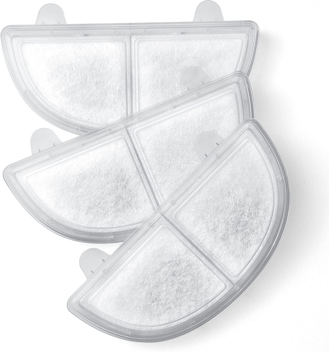HomeRunPet Trinkbrunnen Filter, 3 STK. Ersatzfilter für Trinkbrunnen für Katzen und Hunde, Weiss Fil