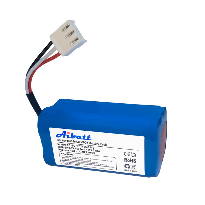 Aibatt 1500mAh akku,Ersatzakku für Severin Chill RB7025, RB-7025, RB-7720 Staubsauger, Ersatz für 44