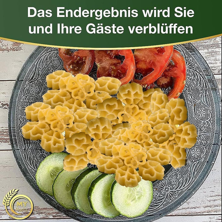 MY PASTA - Kleeblatt - Zubehör für Nudelmaschinen Nudelscheibe kompatibel mit Philips Nudelmaschine