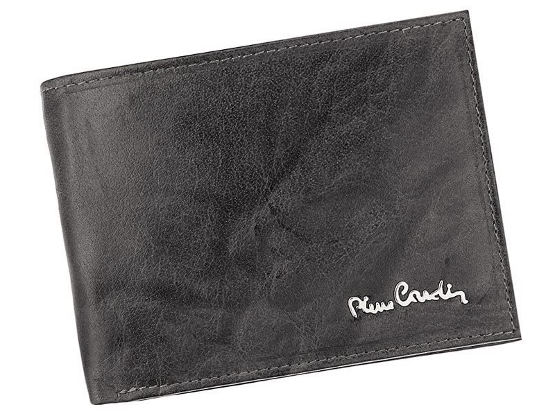 Pierre Cardin Geldbeutel Herren - Elegante Portemonnaie Herren Echtes Leder mit Geldscheinfach 10 Ka