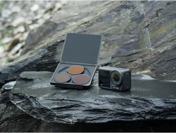 DJI Osmo Action ND-Filter-Set, kompatibel mit Osmo Action 3, Osmo Action 4