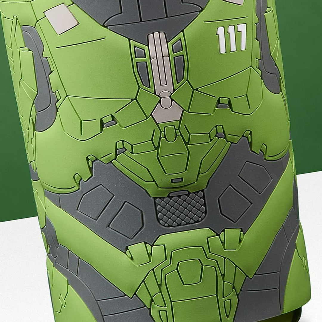 CosCups von Numskull Halo Master Chief Keramiktasse mit Gummihülle, 400 ml – Offizieller Halo-Mercha