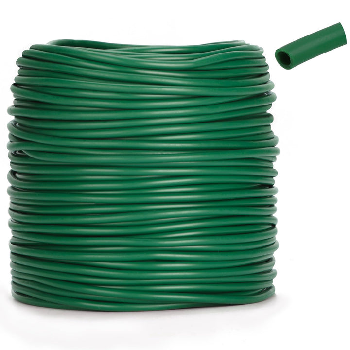 KINGLAKE Hohlschnur, Bindeschlauch 3mm x 100m, Pflanzenschnur Gartenschnur Wetterfest Reissfest, Pfl