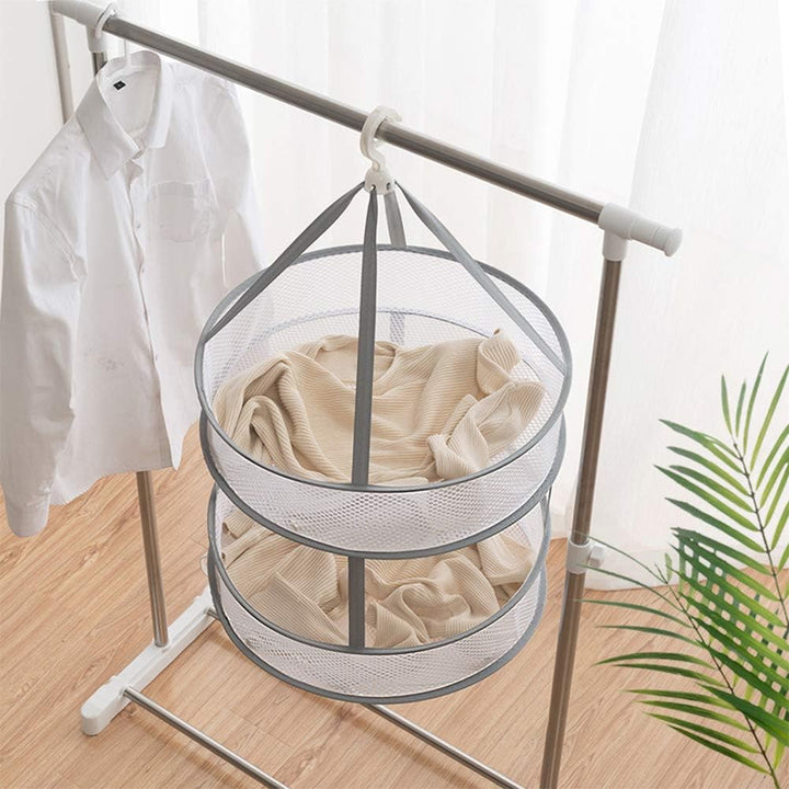 Trocknungsnetz 1/2/3 Schichten Trockennetz Faltbar Trockengestell Hängend Hanging Dryer Rack Mesh Hä
