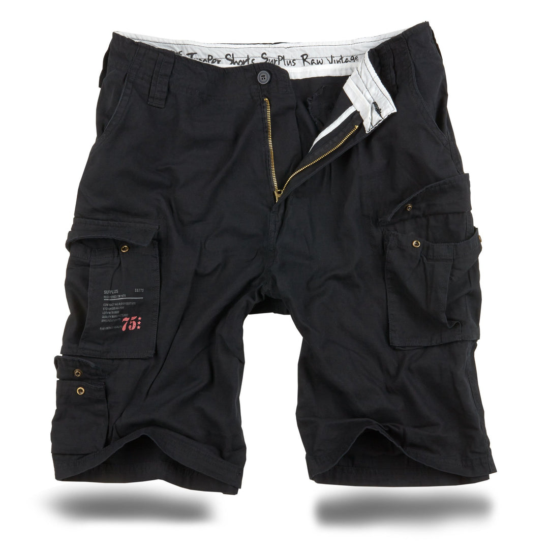 Trooper Cargo Shorts Herren – 100% Baumwolle, Robuste Militär Shorts mit vielen Taschen, Bequeme Out
