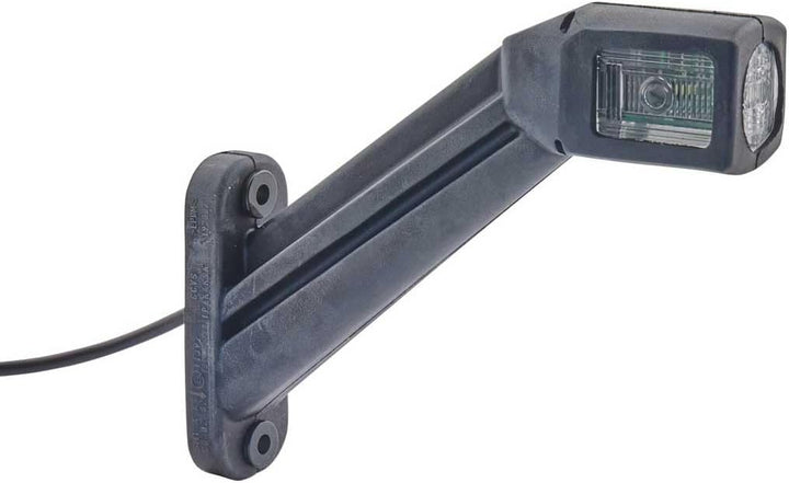HELLA - Umrissleuchte - LED - 12/24V - Kabel: 3000mm - Stecker: Flachsteckhülse - 2-polig - rechts/s