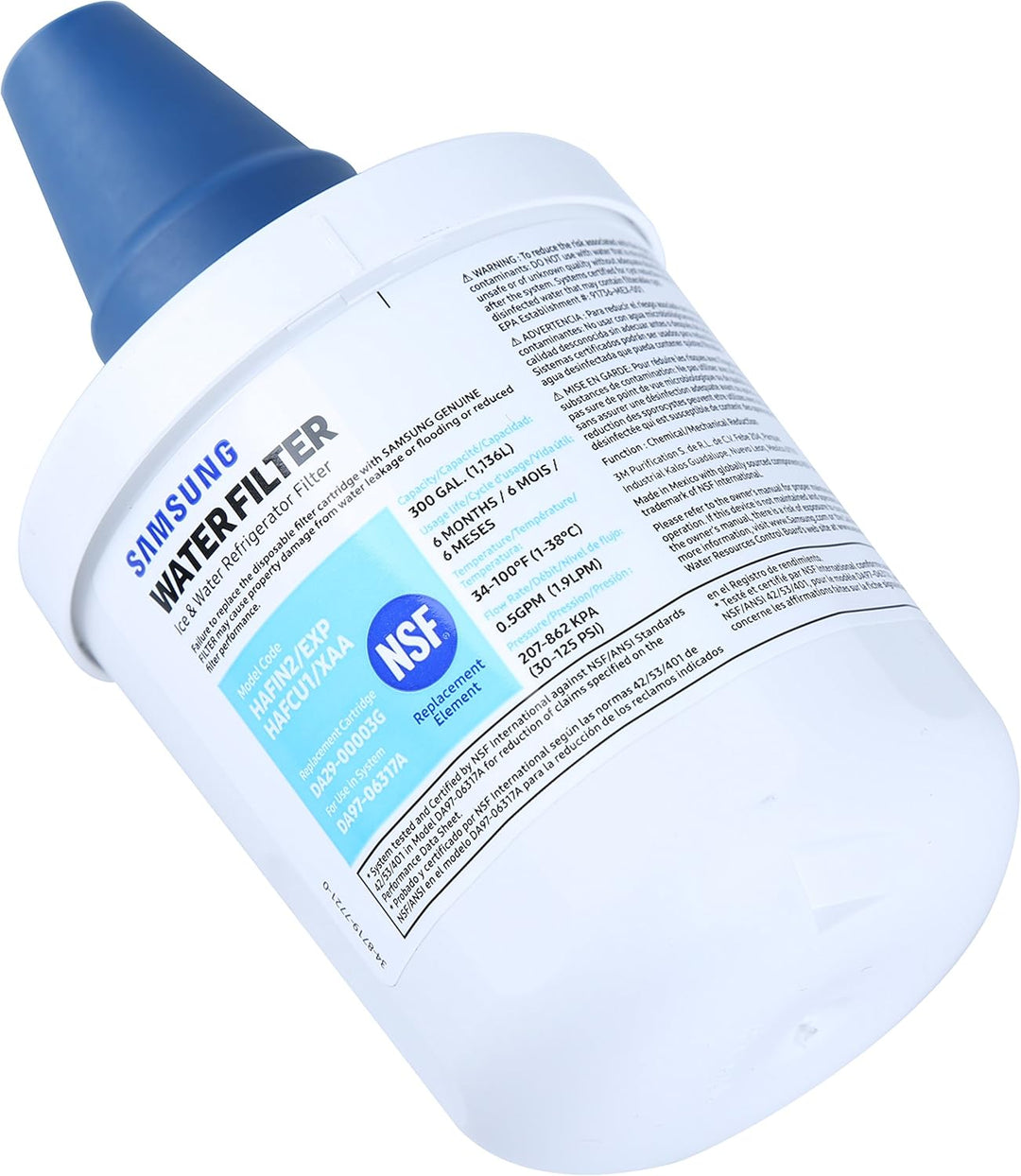 Samsung DA29-00003G Aqua-Pure Plus Kühlschrank Wasserfilter (3 Stück), 3 Stück