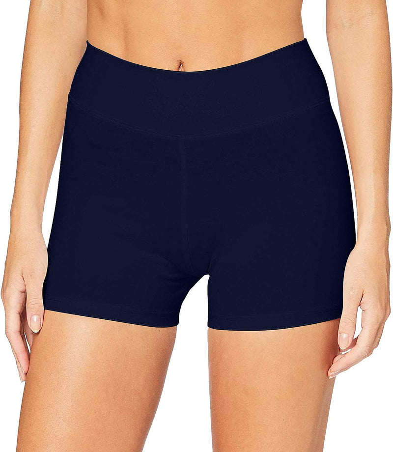 iloveSIA® Damen Shorts Kurze Sporthose Sportshorts Nahtlose Tanzshorts Fitness Yoga Hotpants aus Bau