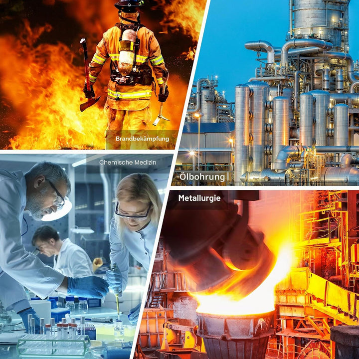 Gaslecksuchgerät für H2S CO O2 und LEL, tragbarer Multi-Gasmelder Gasdetektor mit akustischen, visue