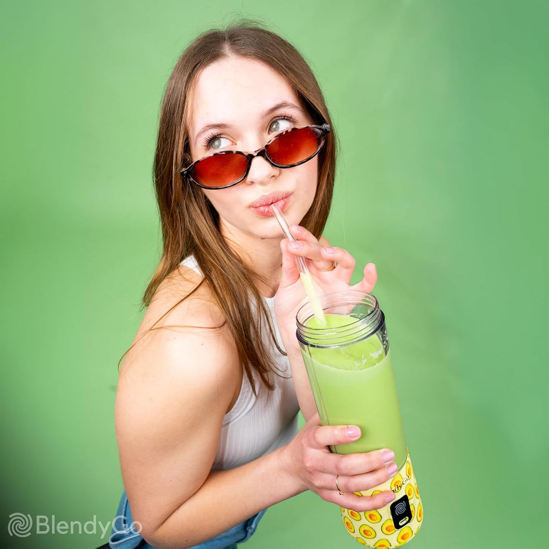 BlendyGo 3 Tragbarer Mixer, Blender, Mini Standmixer, 550 ml, Smoothie maker, Mixer smoothie maker t