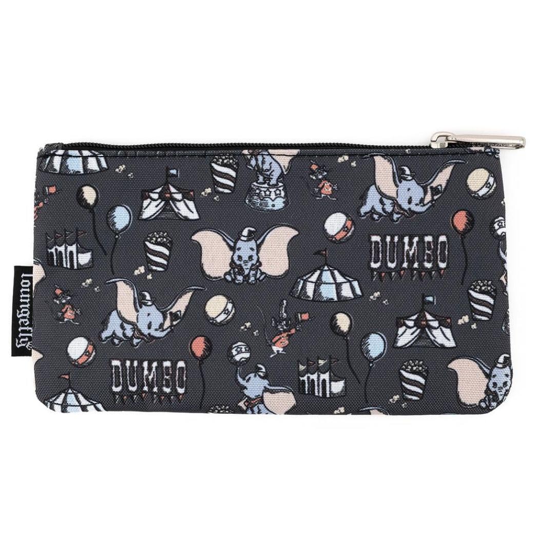 Loungefly Disney Big Top Dumbo AOP Nylon Pouch