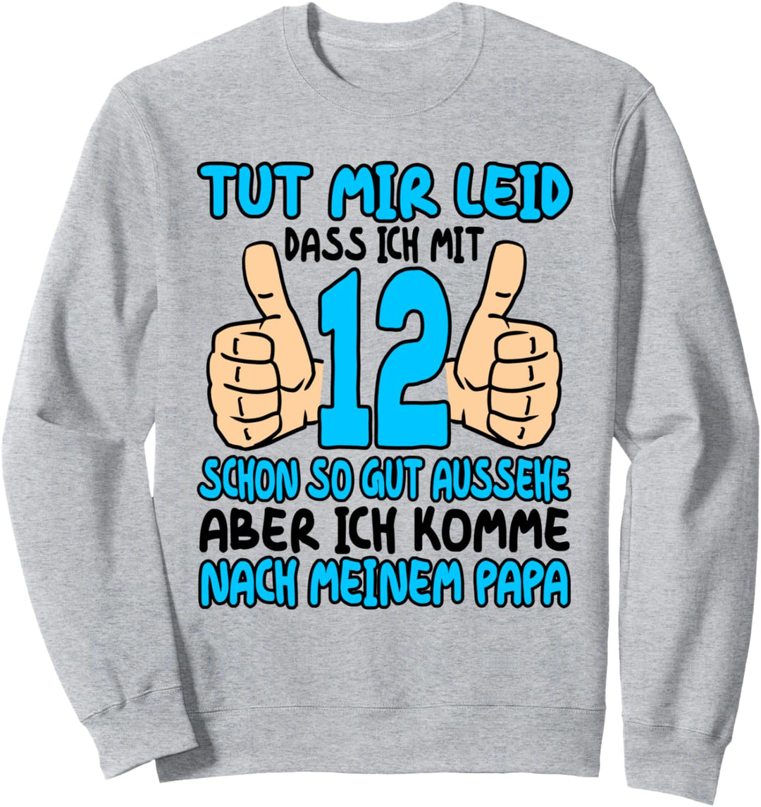 12. Geburtstag Junge 12 Jährige Jungs 12 Jahre Jungen Sweatshirt