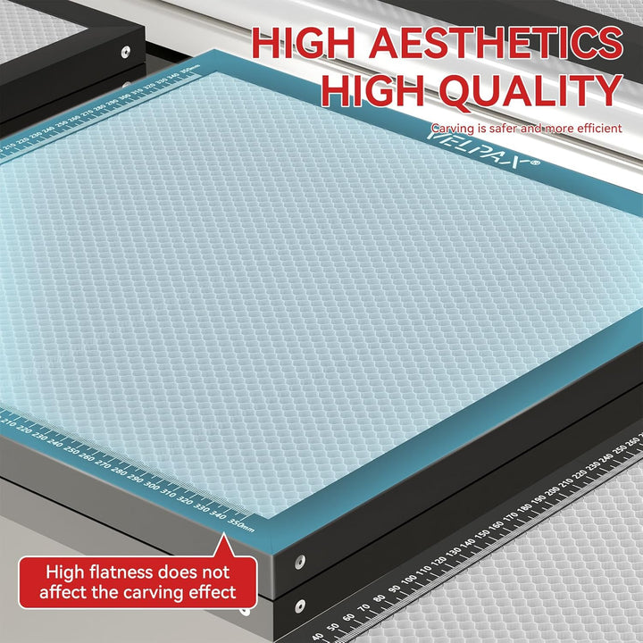 Laser Wabentisch, 500x500mm Honeycomb Waben Arbeitstisch für Lasergravierer Wabenlaserbett, Laser Ho
