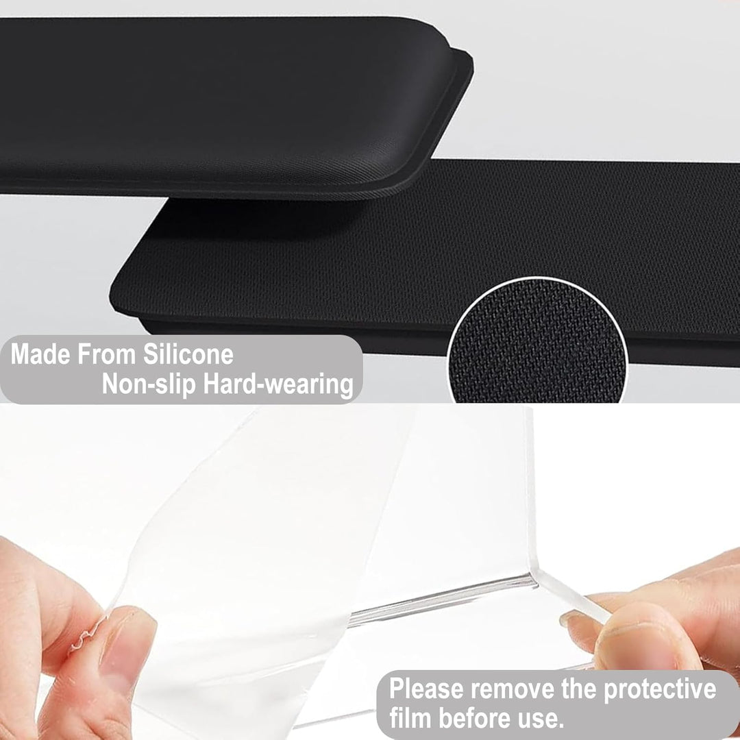 Tastaturablage Aus Durchsichtiges Acryl Geneigter Computer Mit Aufbewahrungsbo, Tastaturablagehalter