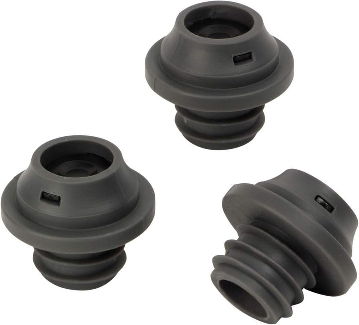 Le Creuset, Weinpumpen-Set inkl. 3 Verschlüssen, Weinkonservierung, Metall, Zamak, WA 137, 590140130