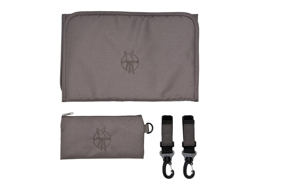 LÄSSIG Baby Wickeltasche Babytasche Stylische Umhängetasche inkl. Wickelzubehör/ Casual Messenger Ba