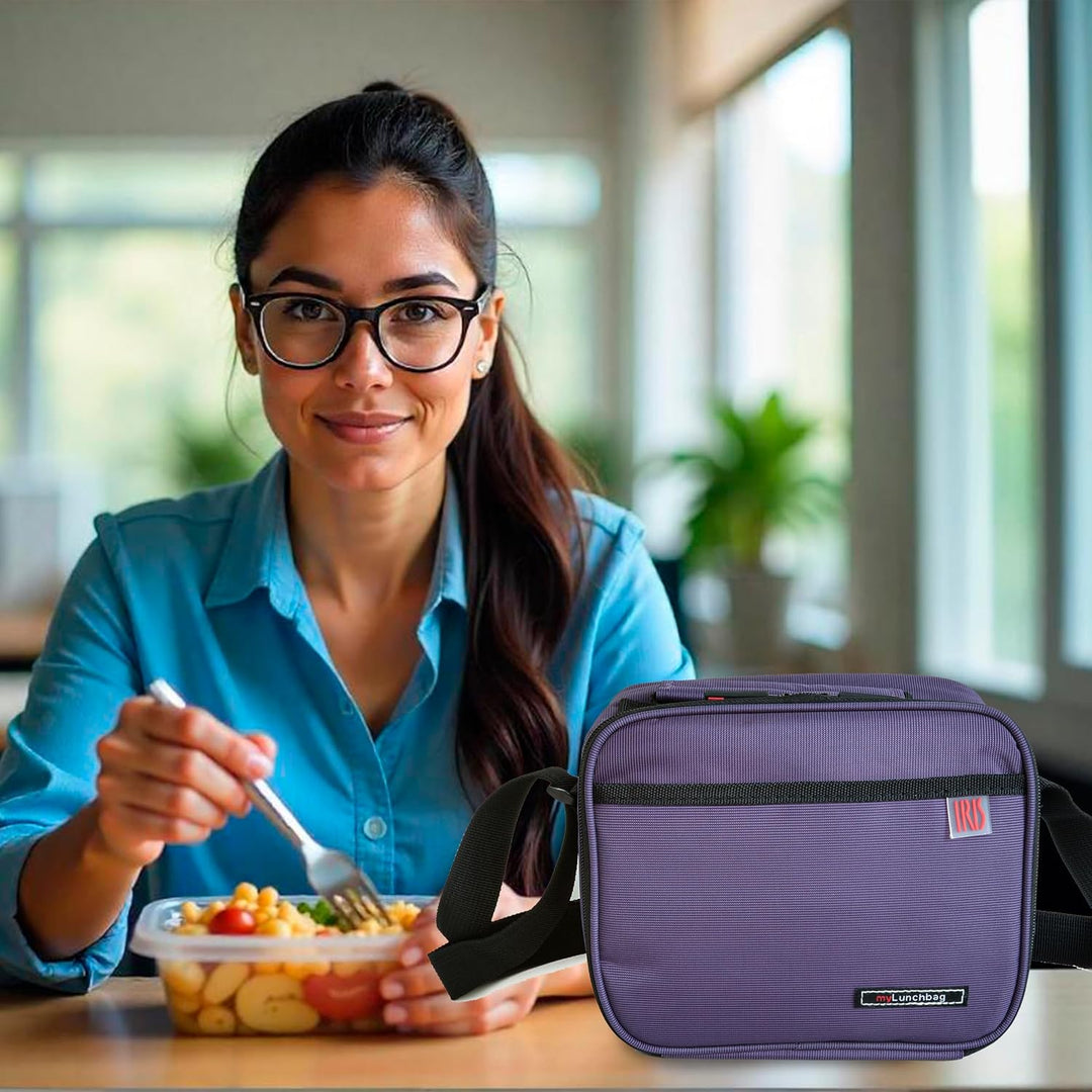 Iris Lunchbag Classic, Polyester, Lilac, Single