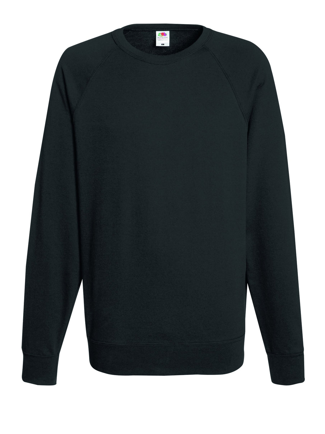 Fruit of the Loom Herren Raglan Sweatshirt Kapuzenpullover S Grau (Light Graphit), S Grau (Light Gra