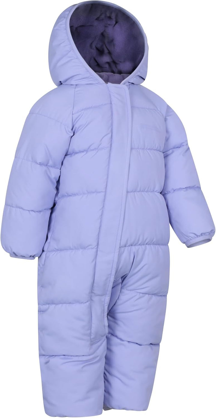 Mountain Warehouse Frosty Kinder Winter Anzug Gefüttert Schneeanzug 6-12 Monate Flieder, 6-12 Monate