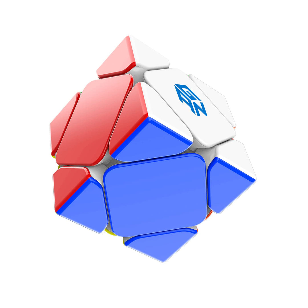 GAN Skewb, 32 Magnetischer Speedcube Gans Skweb Puzzle Cube Magischer Würfel(UV Coated) Enhanced-UV