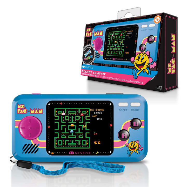 My Arcade MS.PAC-Man Pocket Player, tragbar, 3242