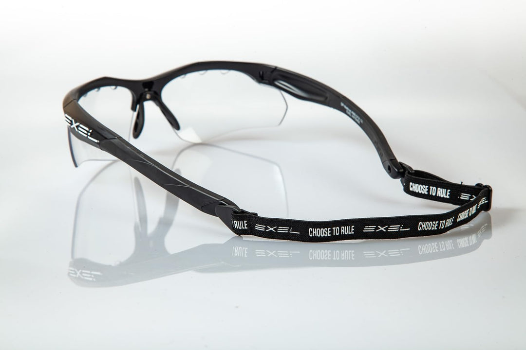 EXEL Floorball/Unihockey Schutzbrille Intense Eyeguard, für Jugend und Erwachsene, IFF geprüft, mit