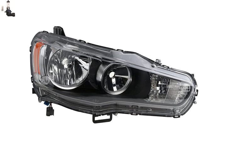 Johns, Scheinwerfer passend für Mitsubishi Lancer CY 01/08- rechts + Leuchtmittel