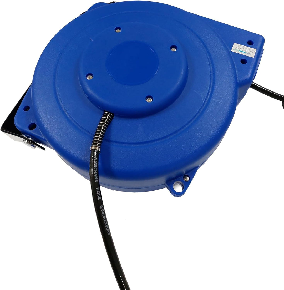 FIAC Automatische Schlauchaufroller 2252/1, 10 Meter PU-Schlauch, Schlauchaufroller mit 180° drehbar