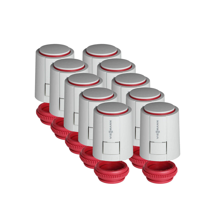 Viessmann Set Stellantrieb für Fussbodenheizung Heizkreisverteiler 230 V Ventiladapter VA 90 10 Stüc