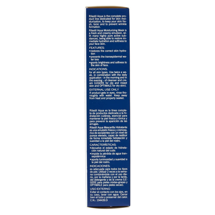 AQUA mascarilla hidratante intensa 75 ml