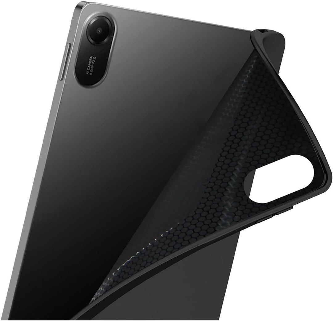 GIOPUEY Hülle für Redmi Pad 2, Weiche TPU-Rückschale, Ultra-schlank, Anti-Vibration und Anti-Rutsch,