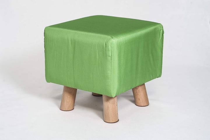 Homidea Mantle Ottomane Fusshocker Sitzpouf - Hocker - wechselbarer Stoff (Grau), Grau