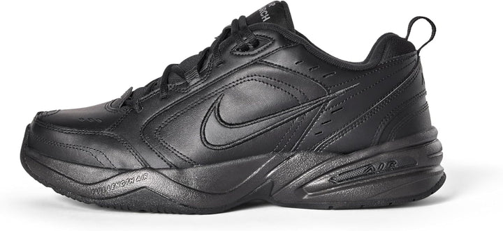 Nike Herren Air Monarch Iv Fitnessschuhe 32.5 EU Schwarz, 32.5 EU Schwarz