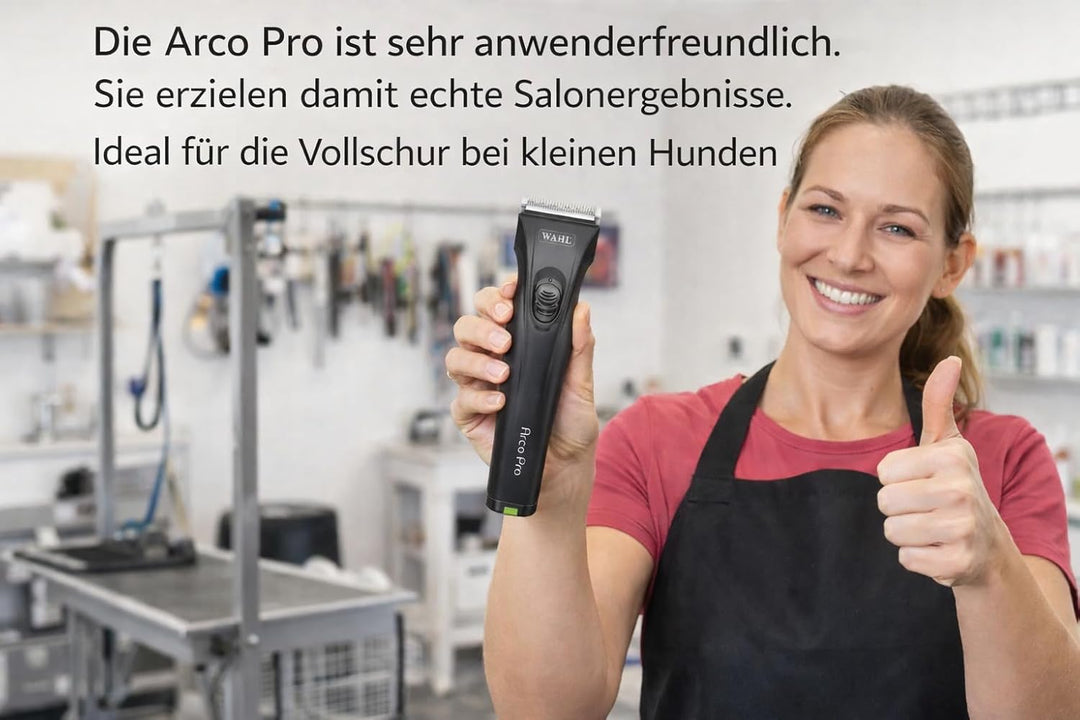 Rotschopf24 Edition: Akku Schermaschine,-für Profis Moser Pro Edition-, 2 XL Akku + 8 Metallaufsteck