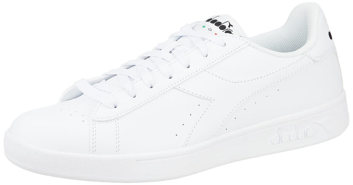Diadora Damen Step PGymnastikschuh 40 EU Weiss Weiss Schwarz, 40 EU Weiss Weiss Schwarz