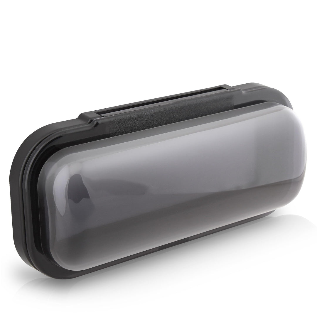 Pyle PLMRCB1 Schutzabdeckung für Radios (wasserdicht, für Boote geeignet) Schwarz, Schwarz