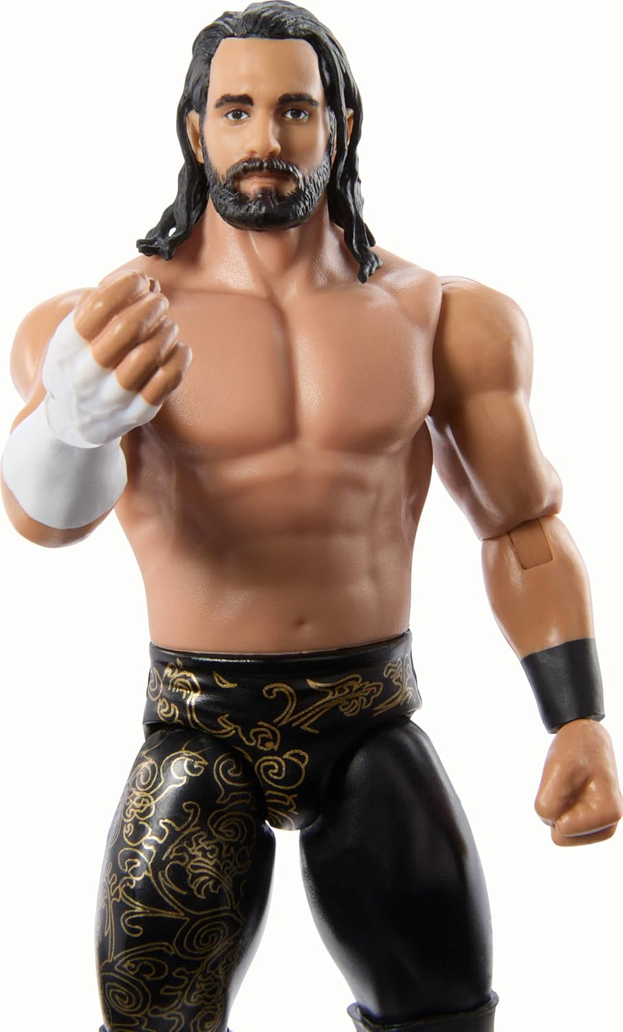 Mattel WWE Top Picks Actionfigur, 15,2 cm grosse Seth Rollins zum Sammeln, mit 14 Gelenkpunkten und