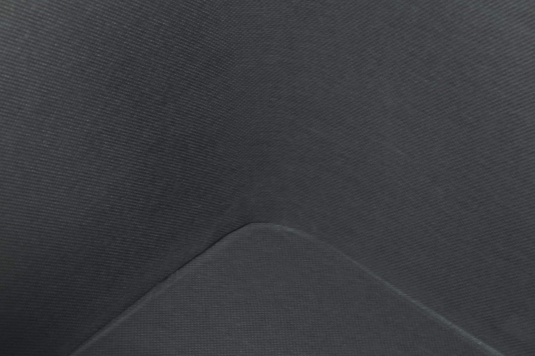 Kobolo Holzkorb Kaminholzkorb Aufbewahrungskorb - Kunstleder - schwarz - 49x31x29/35