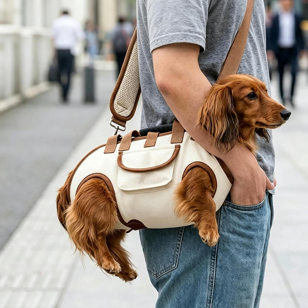 Hundetuch mit Gehmodus und atmungsaktivem Netz-Innenfutter, M