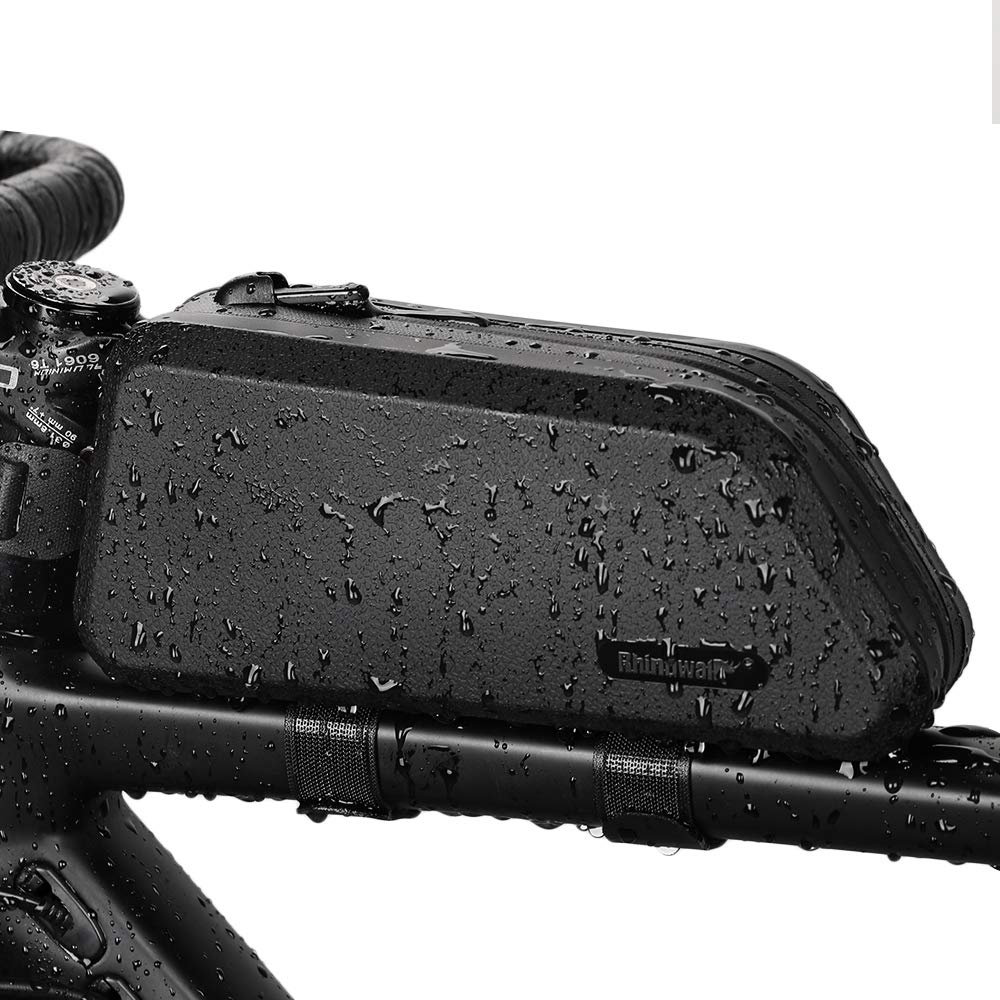 Fahrrad Oberrohrtasche Wasserdicht 1.5L Rahmentasche Hartschale Dreieckstasch für MTB Rennrad Gravel