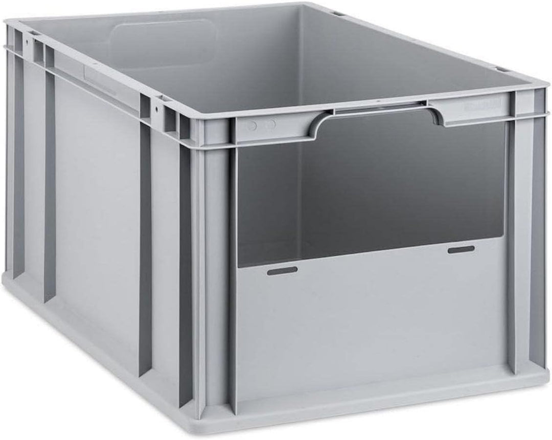 SparSet 5x Eurobox NextGen Insight | HxBxT 32x40x60cm | 65 Liter | Front offen | Eurobehälter, Trans
