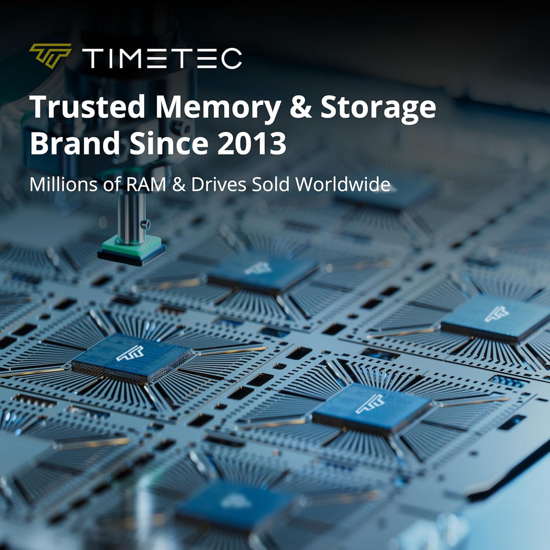 Timetec 256GBx2 (2er-Pack) SSD 3D NAND TLC SATA III 6 Gb/s M.2 2280 NGFF 128 TBW Lesegeschwindigkeit