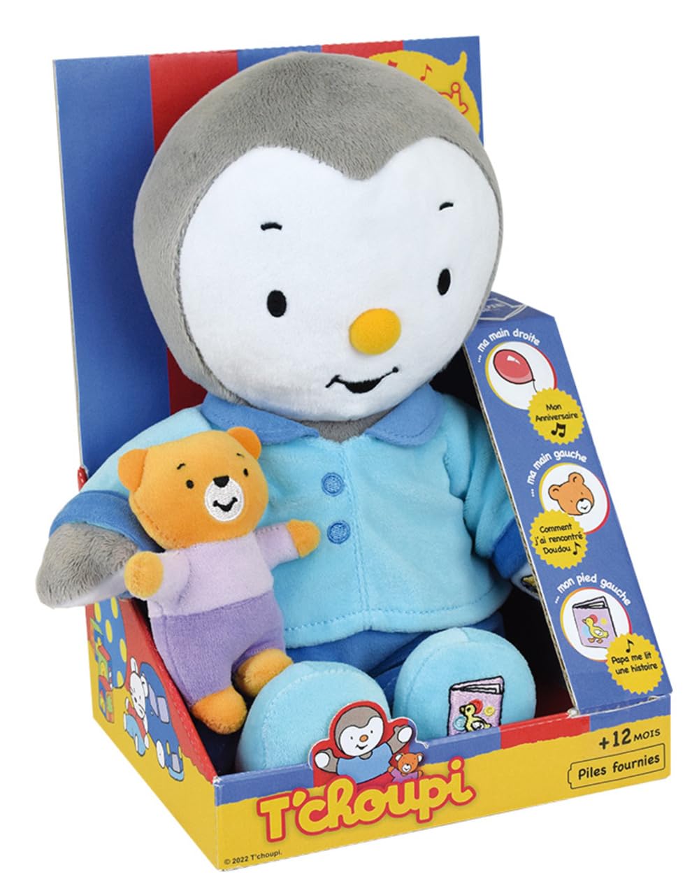 Jemini – 022857 Charley – Tell Me A Story – Interaktives Spielzeug Weich – 30 cm