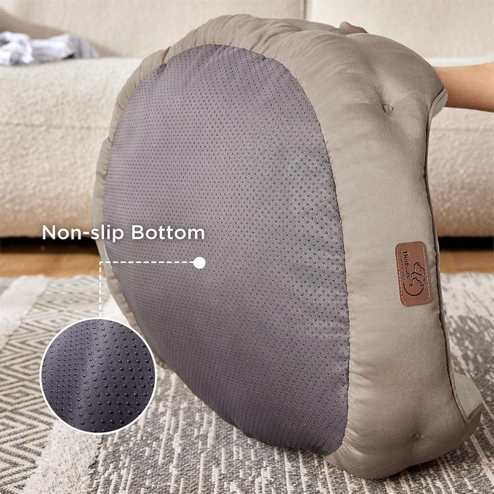 Bedsure Katzenbett waschbar Katzen Bettchen - 63x53x20cm Katzen Bett mit Zweiseitig Innenkissen Katz