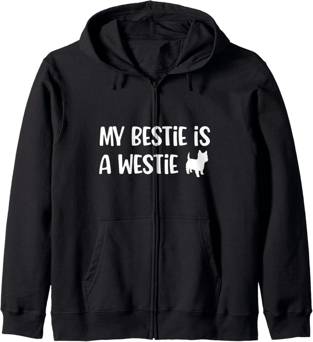 Westie Gifts Männer Frauen West Highland Terrier Kapuzenjacke