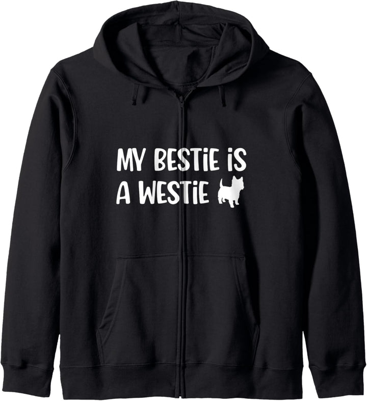 Westie Gifts Männer Frauen West Highland Terrier Kapuzenjacke
