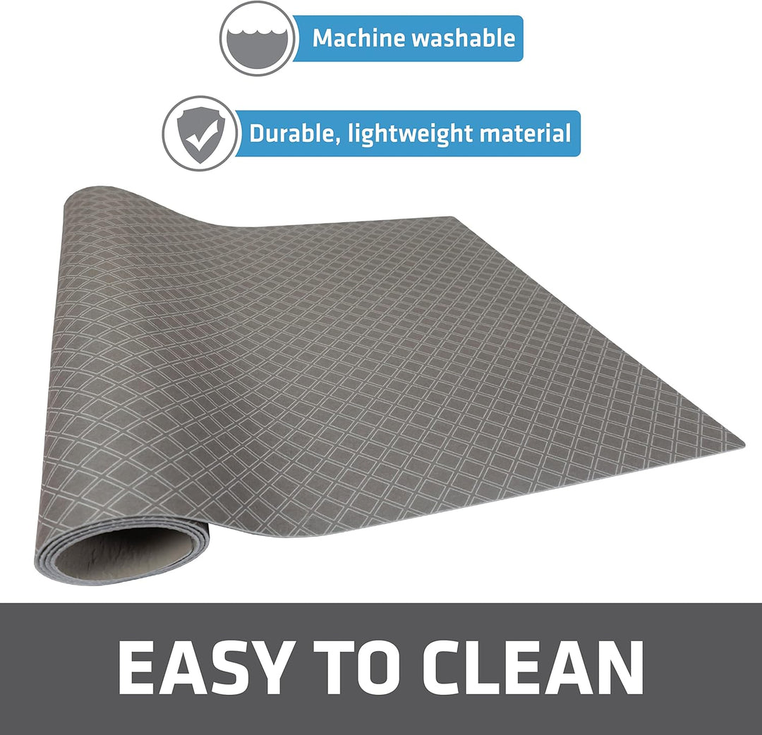 Drymate Premium XL Under The Sink Mat (24” x 59”), Cabinet Protection Mat, Shelf Liner - Absorbent/W