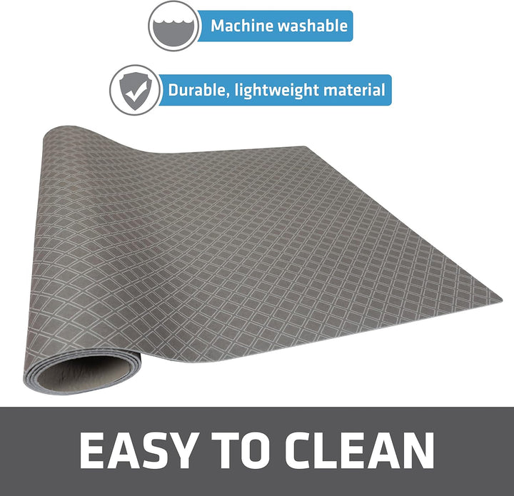 Drymate Premium XL Under The Sink Mat (24” x 59”), Cabinet Protection Mat, Shelf Liner - Absorbent/W