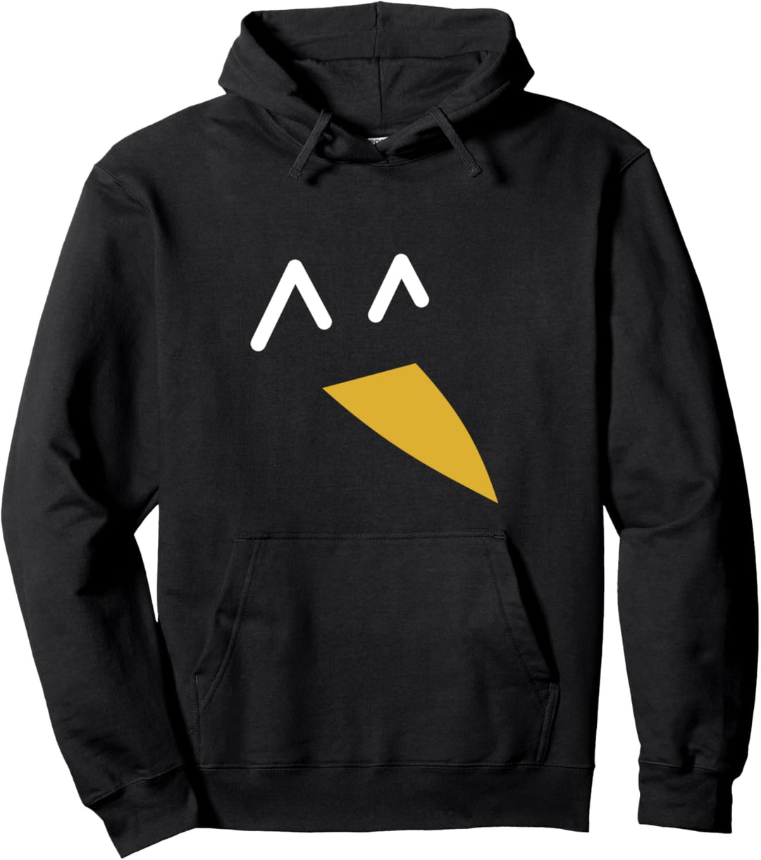 Pinguin - süsses Pinguin-Design in schwarz-weissem und gelbem Pullover Hoodie